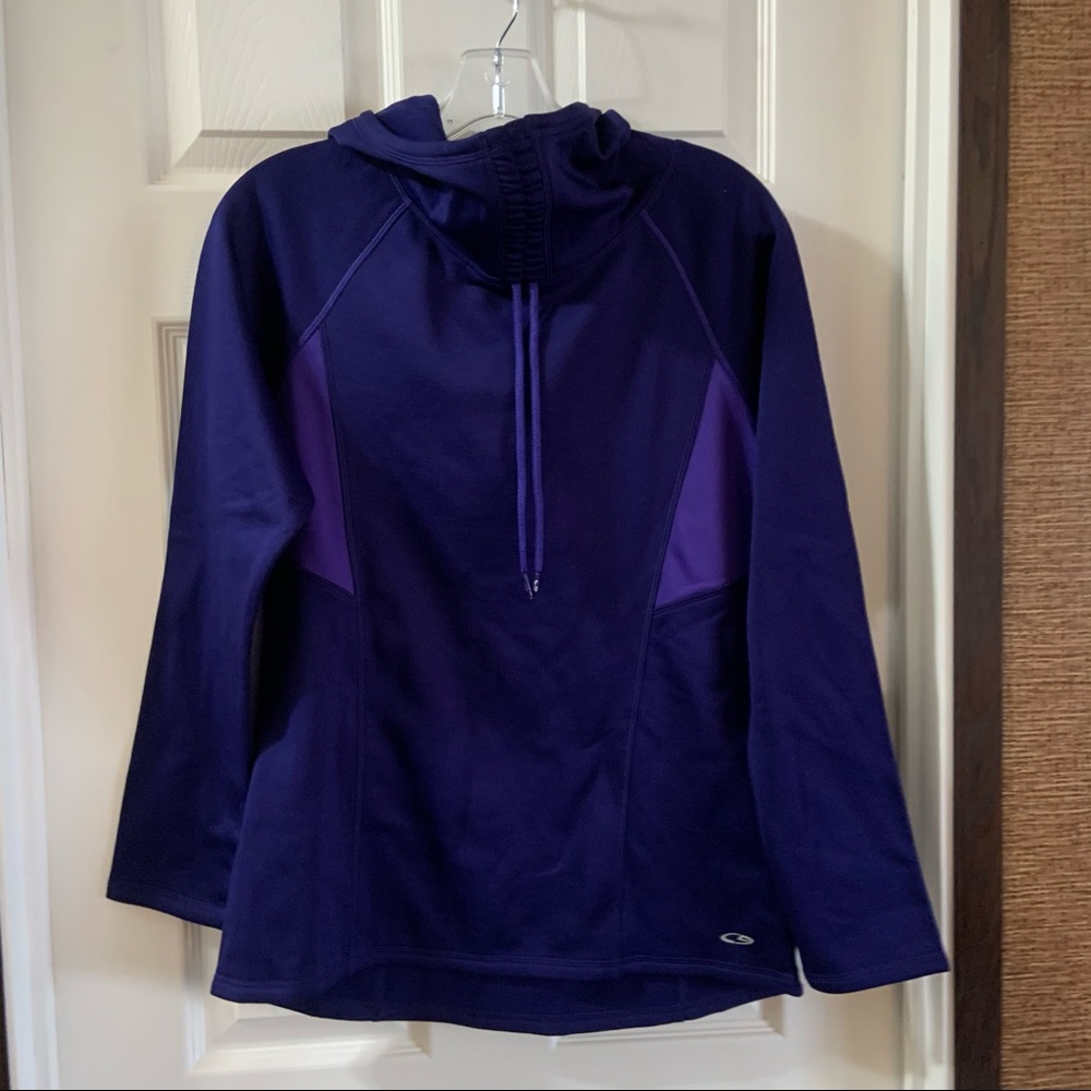 C9 by Champion Purple Fleece Lined Hoodie Pullover size M